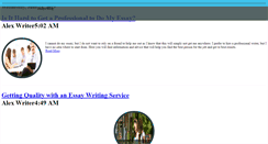 Desktop Screenshot of essaynew.com